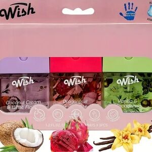 Wish Hand Sanitizer Set - Coconut, Dragonfruit, & Vanilla